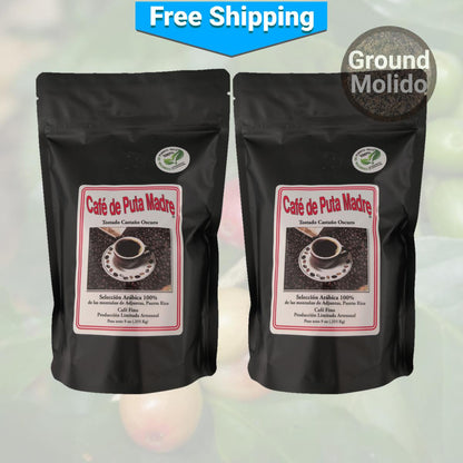 Café De Puta Madre Ground Coffee