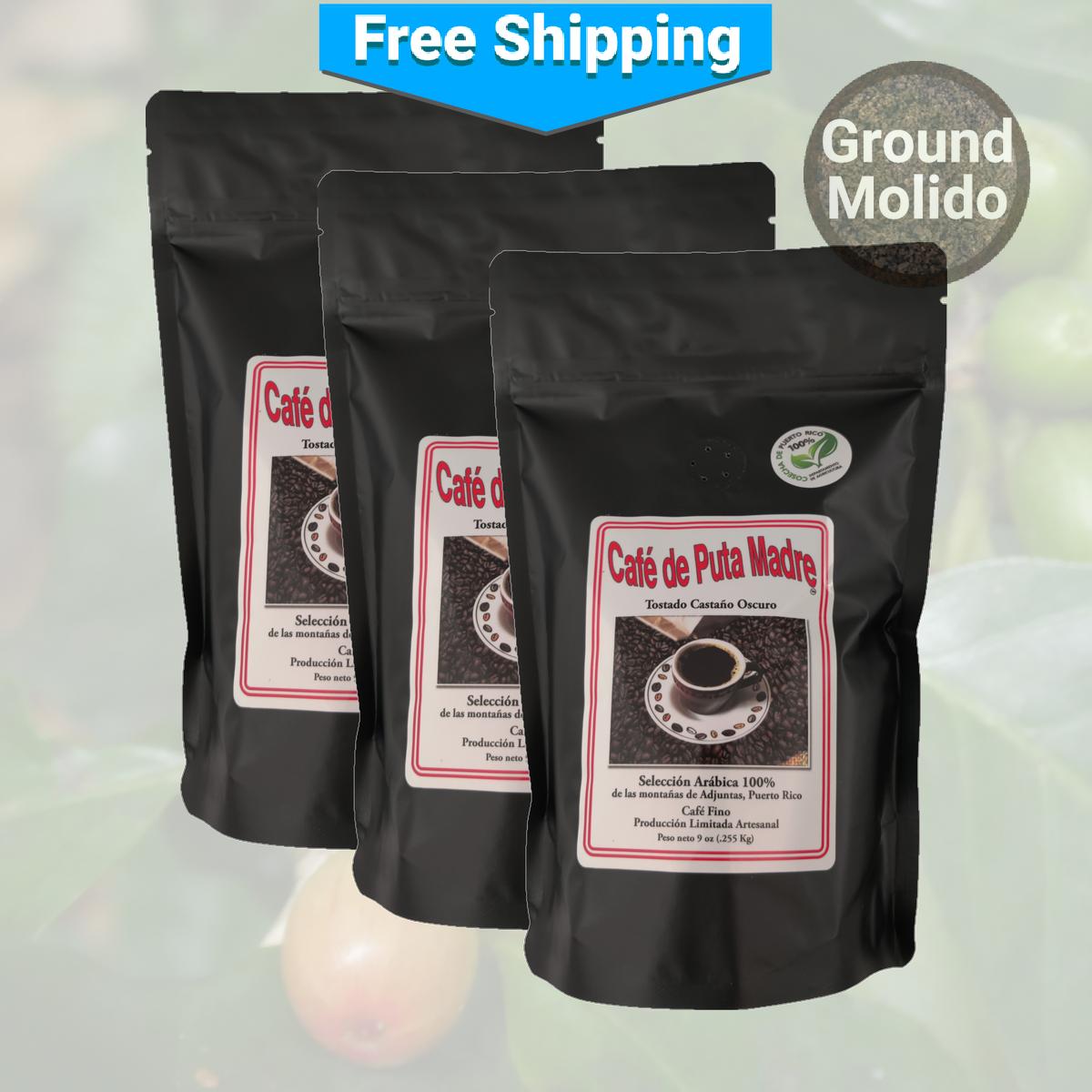 Café De Puta Madre Ground Coffee