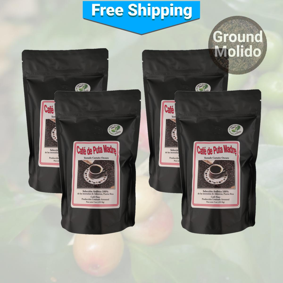 Café De Puta Madre Ground Coffee