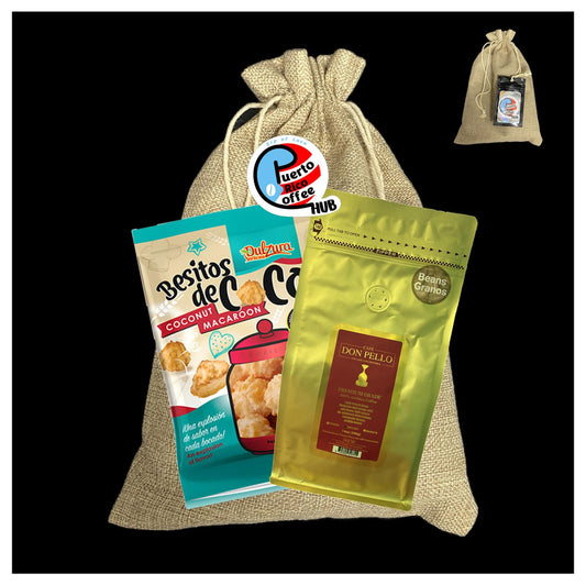 Café Don Pello 14 Oz Coffee Beans Gift Bag