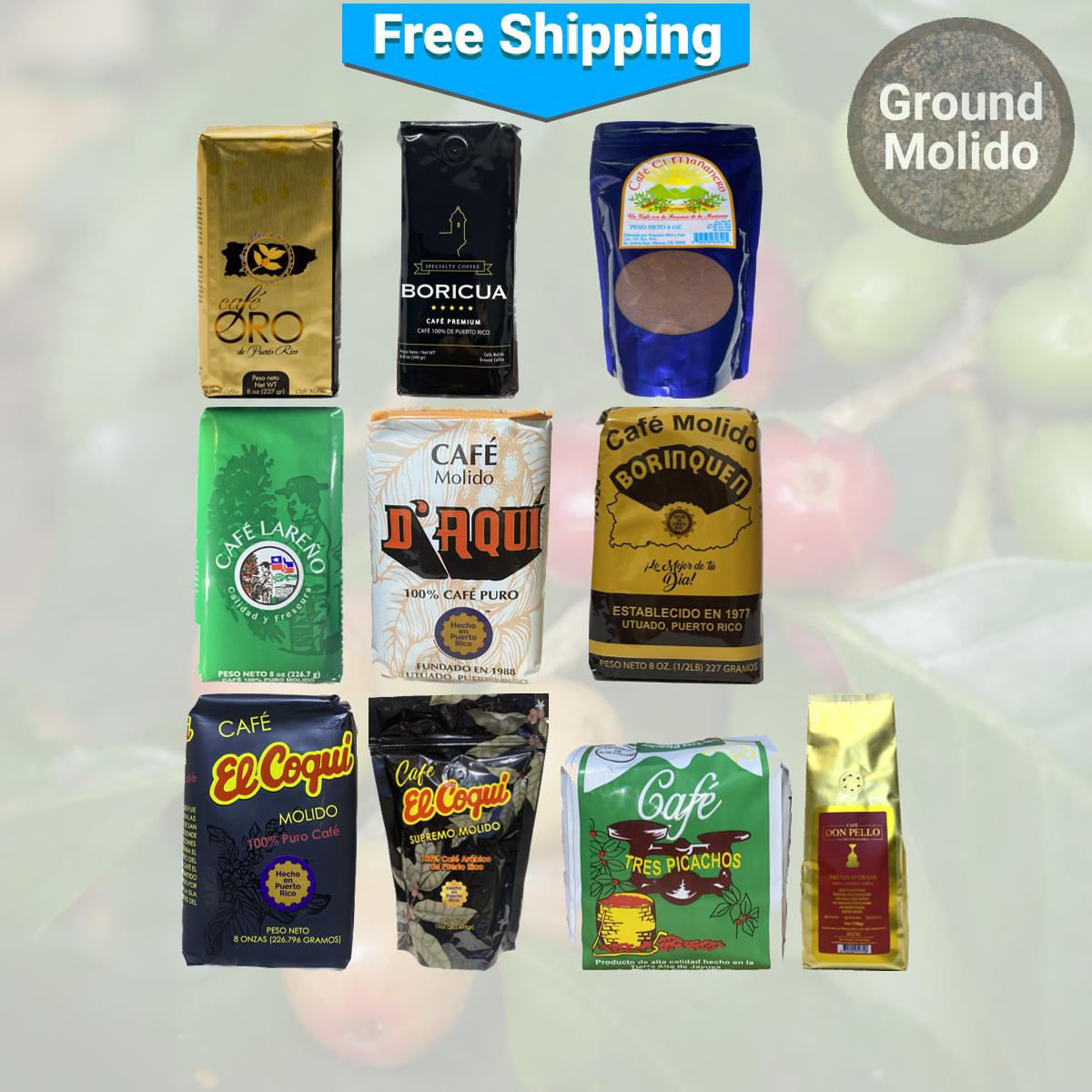 Puerto Rican Coffee Sampler: Sharing is Caring Combo