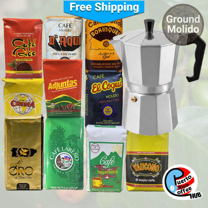Puerto Rican Coffee Sampler: Sharing is Caring Combo