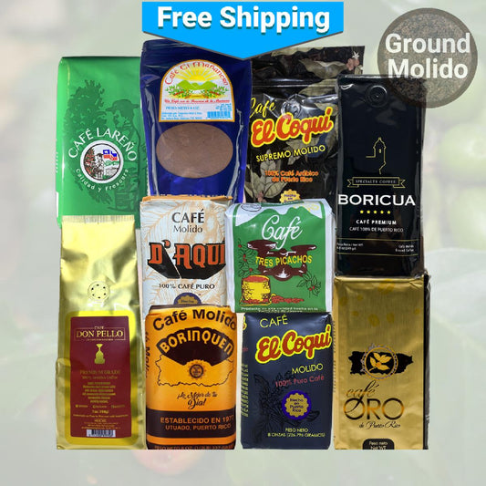 Fundraising Puerto Rican Coffee Sampler: Sharing is Caring Combo