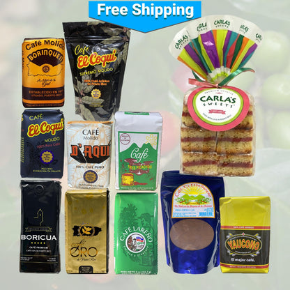Muestra de café puertorriqueño: Combo Sharing is Caring
