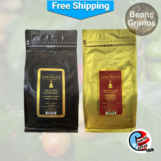 Puerto Rican Coffee Beans Variety Pack: Five Star 2-Pack 2