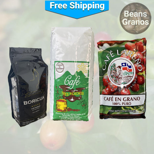 Fundraising Puerto Rican Coffee Beans Variety Pack