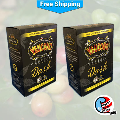 Café Yaucono Dark Nespresso Original Line Compatible Capsules