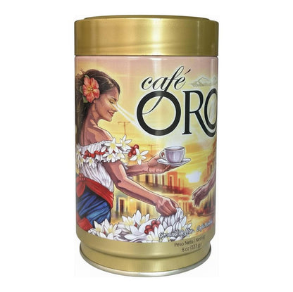 Café Oro Holiday Season 2026 | Ground Coffee 8 Oz Can