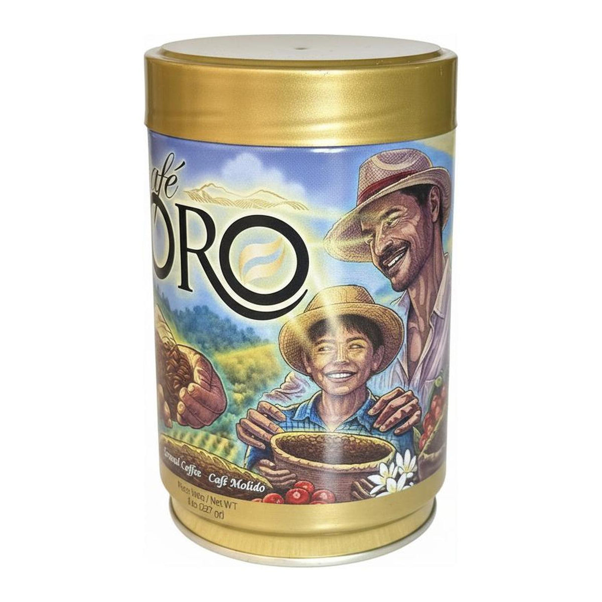Café Oro Holiday Season 2026 | Ground Coffee 8 Oz Can