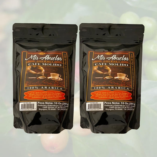 Café Mis Abuelos Gourmet Arabica Ground Coffee 2-Pack - Amazon Expedited