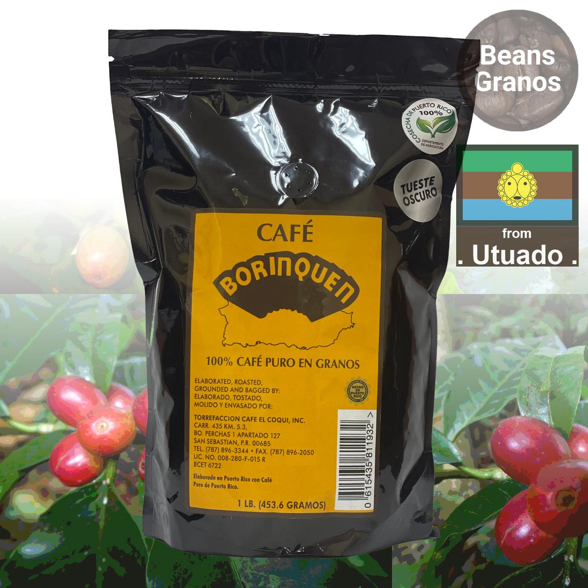 Deluxe Puerto Rican Coffee Selection Premium Pack of 4-8oz Assorted