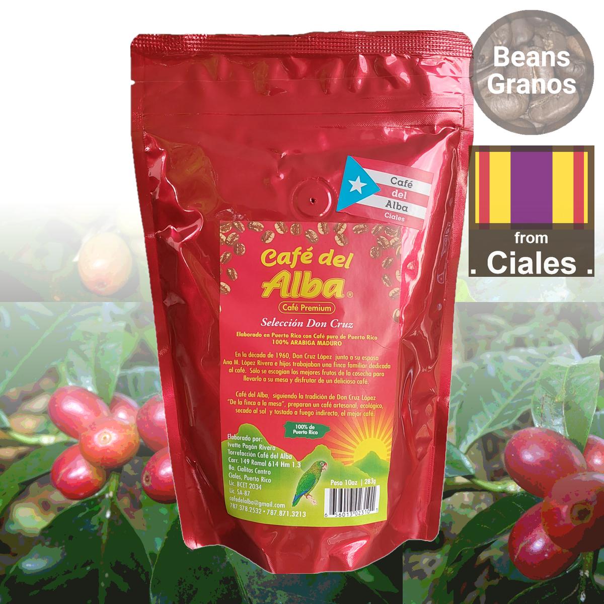 Café Del Alba Premium Selección Don Cruz Coffee Beans