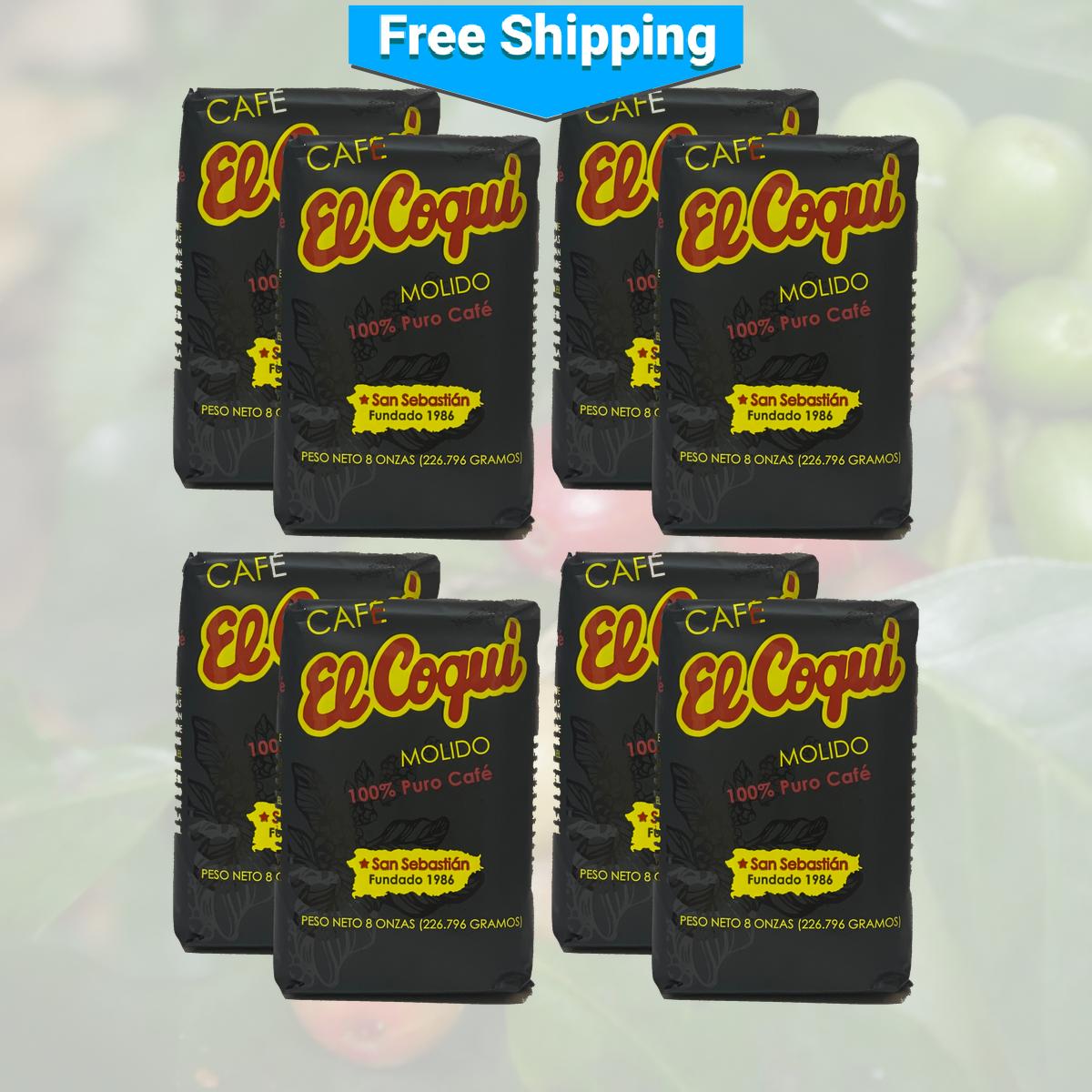 Pick-Your-Size Café El Coquí Ground Coffee Packs