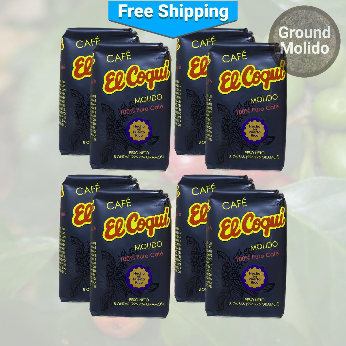 Pick-Your-Size Café El Coquí Ground Coffee Packs