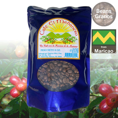 Café El Mañanero Coffee Beans Blue Bag