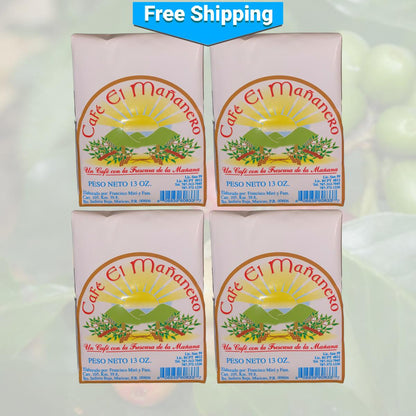 Pick-Your-Size Café El Mañanero Ground Coffee Packs