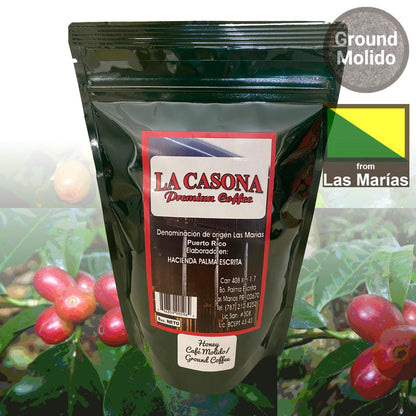 La Casona Honey Premium Café Molido - 100% Secado al sol