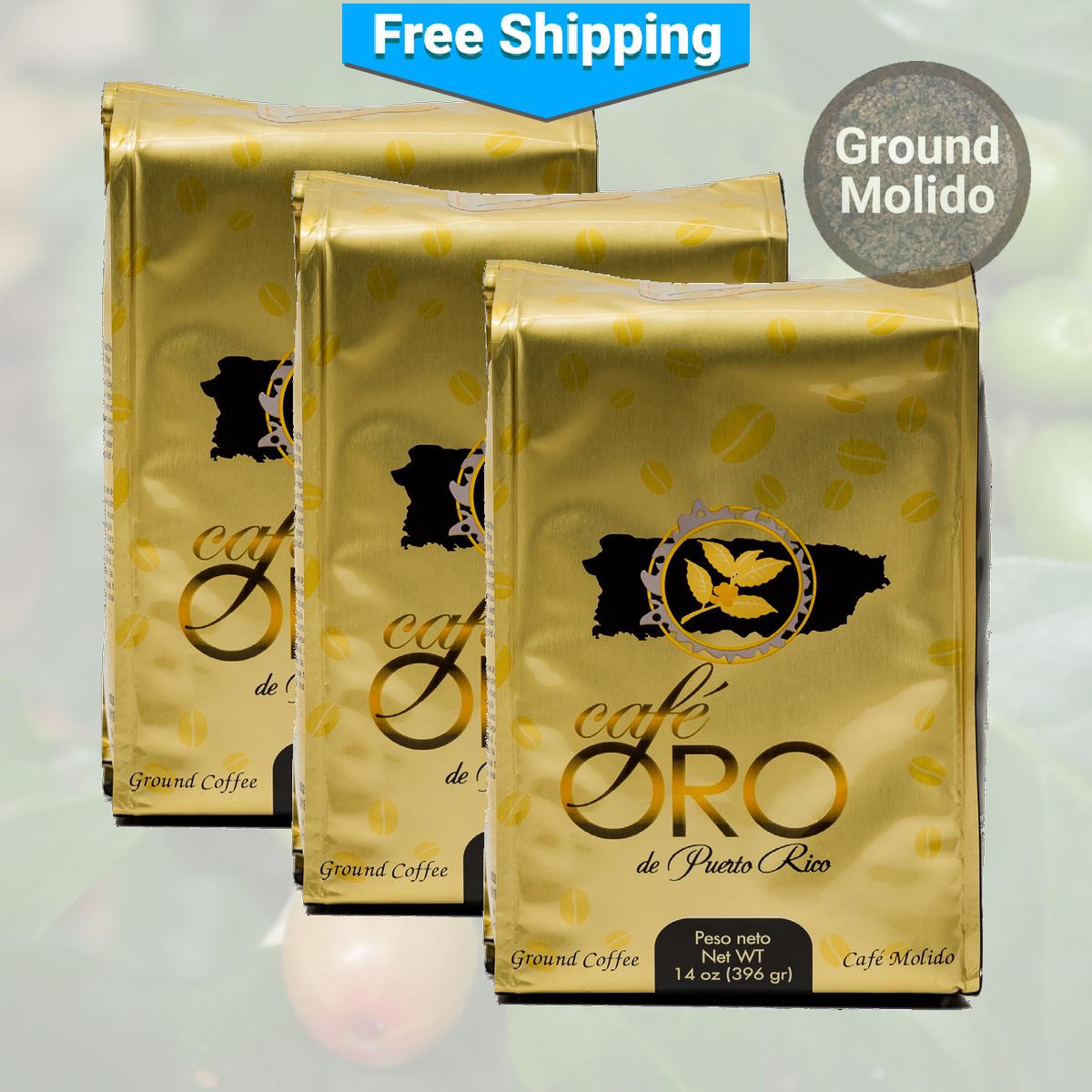 Pick-Your-Size Café Oro Ground Coffee Packs