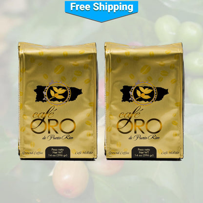Pick-Your-Size Café Oro Ground Coffee Packs