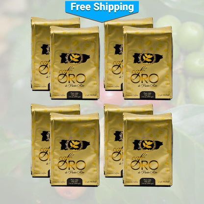 Pick-Your-Size Café Oro Ground Coffee Packs