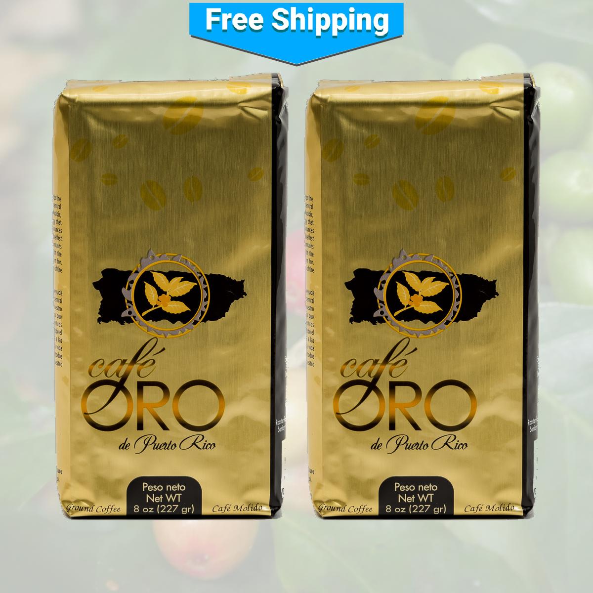 Pick-Your-Size Café Oro Ground Coffee Packs