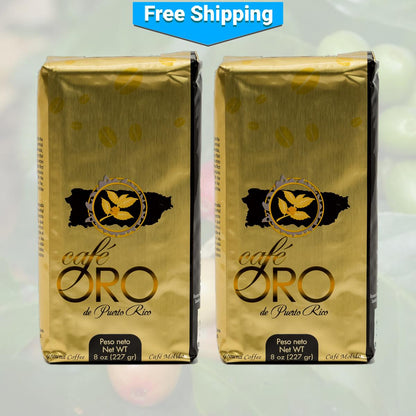 Pick-Your-Size Café Oro Ground Coffee Packs