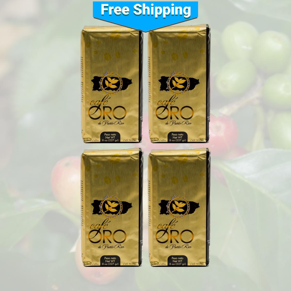 Pick-Your-Size Café Oro Ground Coffee Packs